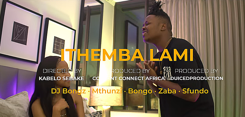 DJ Bongz – Ithemba Lami ft. Mthunzi Bongo Zaba Sfundo Video