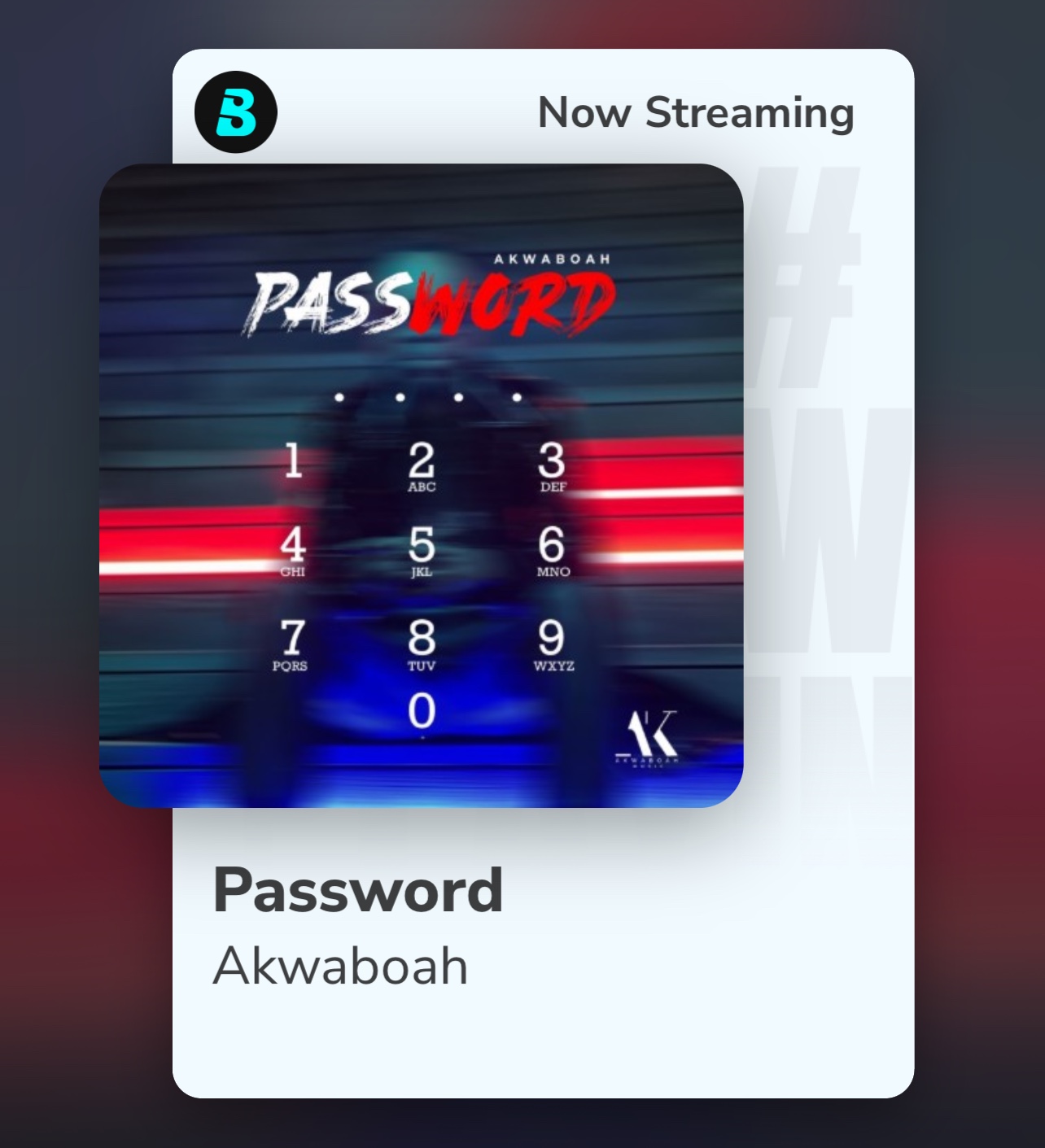 Akwaboah – Password